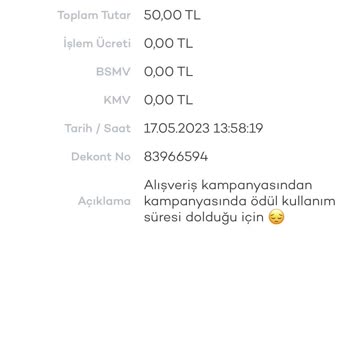 Tosla Tosback Kullanım Süresi İptali Adı Altında Ücret Aldı.