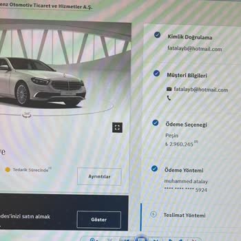 Mercedes Benz Online Satış