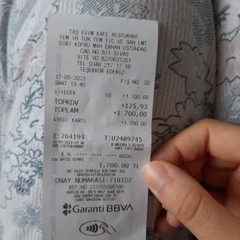 Sivas Taşev Restaurant Fahiş Fiyat Uygulamaları