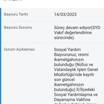 E-Devlet (Turkiye.gov.tr) Sosyal Yardım Başvurusu