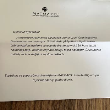 Matmazel Çanta Sadece Pişmanlıktır!