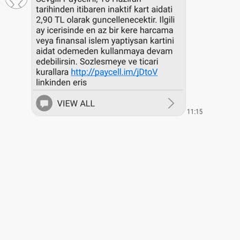 Paycell Kart Hesap Silme Kapatma Tamamen