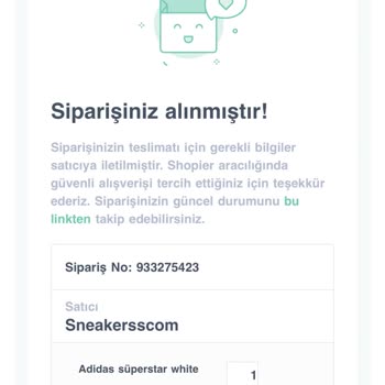 Sneakershop_tr Değişime Gönderdiğim Ürün Gönderilmiyor!