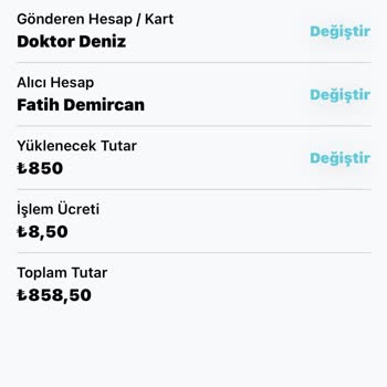 Paycell Para Yükleme Ve Havale İşlemlerinde Ücretler