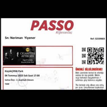 Passo Sonradan Konulan 18 Yaş Altı Ebeveyn Şartı.