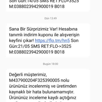 FLO Ayakkabı Müşteri Mağduriyeti, Kendi Sorunlarını Kabul Etmemeleri