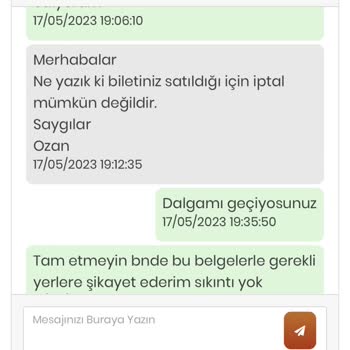 Biletwise Biletlerin 2 Ci Kez Satılıp İptal Edilmemesi