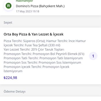 Domino's Çok Geç Getiriyor