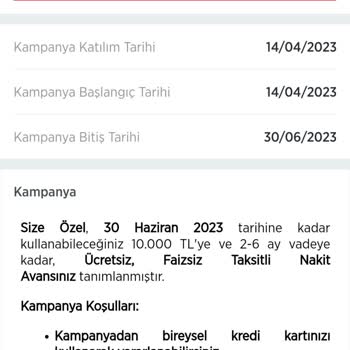 Ziraat Bankası Nakit Avans Kullanma