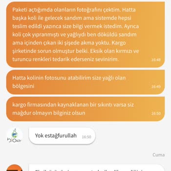 Trendyol Eksik Ürün Yolladı