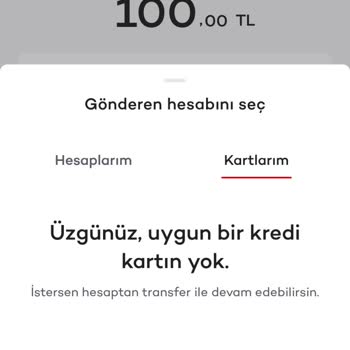 Akbank Kredi Kartı EFT Havale Sorunu
