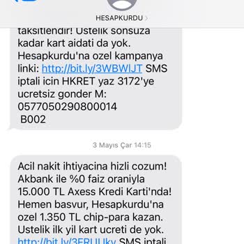 Hesapkurdu Yalan Beyan İle Beni Aldattı!