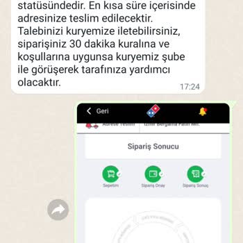 Domino's Pizza Yalan Beyanda Bulunma