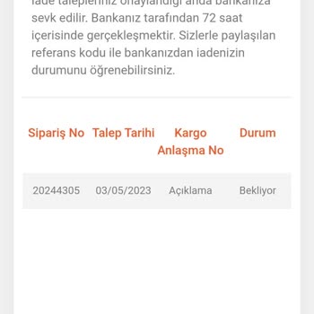 Birnumara.com İptal Ve İade Sorunu
