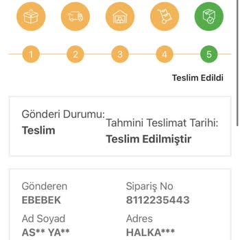 ebebek Sipariş Teslimi Yapılmasına Rağmen Teslim Almadım!