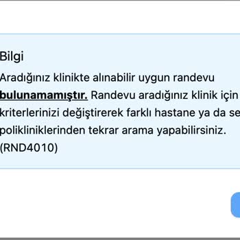 Bursa İl Sağlık Müdürlüğü MHRS 3 Aydır Randevu Açılmıyor