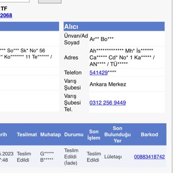 Sürat Kargo'da Ürünüm Kayıp