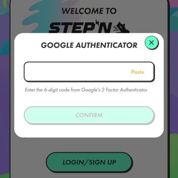 Stepn.com Google Authenticator İptali