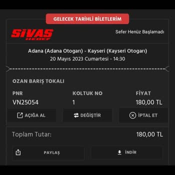 Obilet.com 50TL Kupon