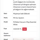 Xiaomi Servis Ouno İlgisiz