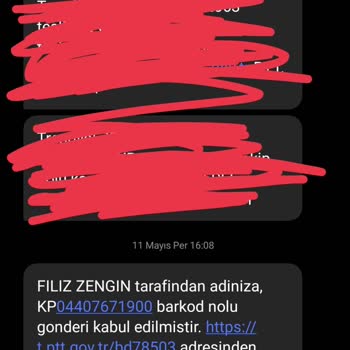 PTT Kargonun Sorunlu Hizmeti