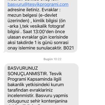 Teşvik Programı PTT İş Başvurusu