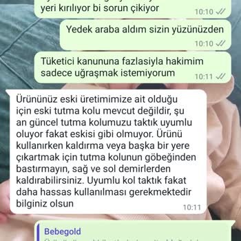 Bebegold Ayıplı Mal Satışı