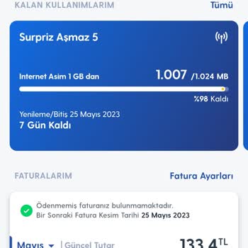 Turkcell Fazladan Fatura Yansıması