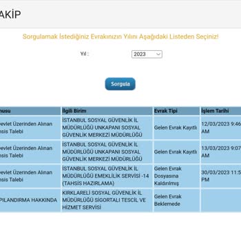 SGK Emeklilik İşlemlerimde Gecikme.