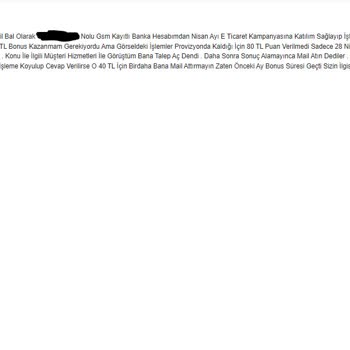 TEB Kampanya Kazancımı Vermedi