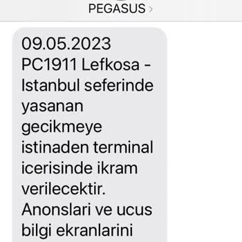 Pegasus 3 Saati Aşan Rötarla Yolcularını Mağdur Etmesi