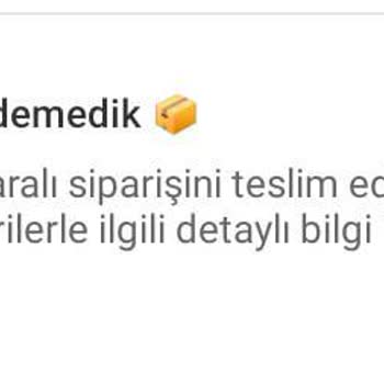 Trendyol'dan Aldığım Ürün Elime Ulaşmadı