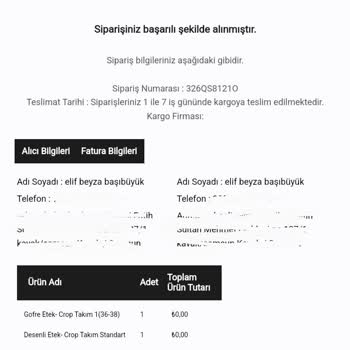 Qarmacha Sitesi Üzerinden Aldığım Siparişlerim Hala Elime Ulaşmadı