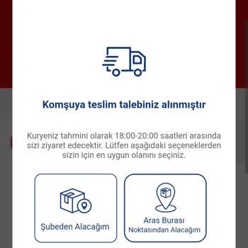 Aras Kargo'nun (Akşehir Şube) Kendi Sistemlerinden Haberleri Yok