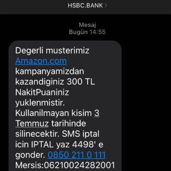 HSBC Yüklenildi Denilip Yüklenmeyen Nakit Puan