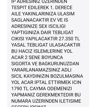 jigolositesi.com.tr Üyelik Sözleşmesi Adında Benden İptal Etmek İçin Ücret Talep Ediyor