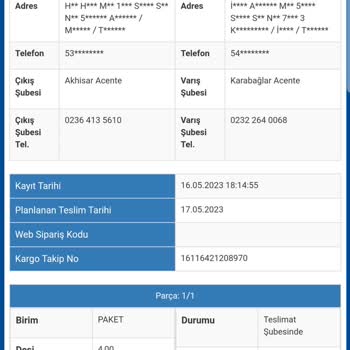 Sürat Kargo'nun Kargomu İki Gündür Getirmemesi