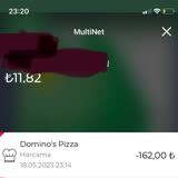 Domino's Pizza Kapıda İptal Edilen Sipariş