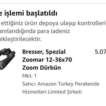 Amazon Ürün Hasarlı Denilerek Ücret İadem Yapılmıyor