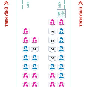 TCDD Erkek Kadın Yan Yana Bilet Alamaması