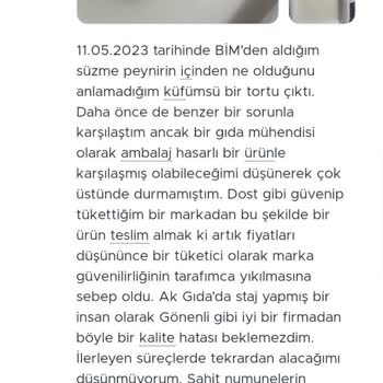 Dost Süt Dost Kalite Kusurlu Süzme Peynir