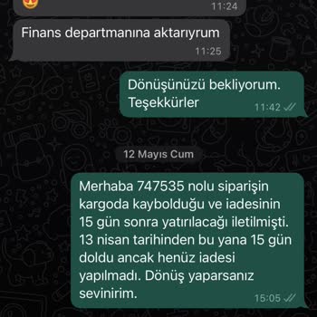 Kıyafet Sepeti: Kargoda Kaybolan Ürünün Para İadesinin Yapılmaması