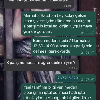 Migros Sanal Market Sorunu