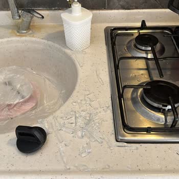 Taşev Patlayan Cam Tencere Kapağı