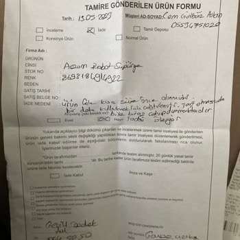 Özdilek AVM Arzum Sıfır Robot Süpürge Sorunlu Çıktı