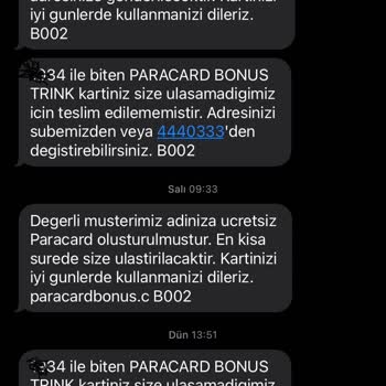 Garanti Bankası Maaş Kartı Gönderememesi
