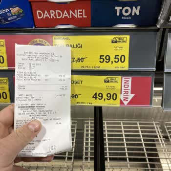 BİM Reyonda İndirim Kasada Fiyat Yüksek