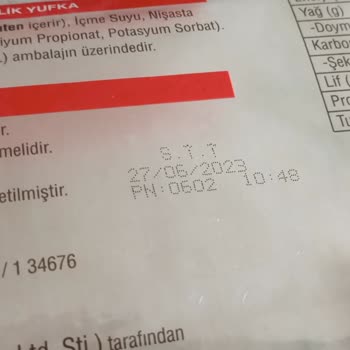 Nimet Yufka 4 Günde Küflendi