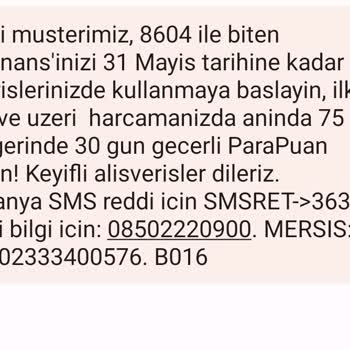 QNB Finansbank Vaat Edilen Puanı Yüklemedi