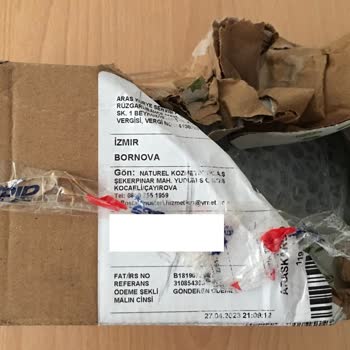 Aras Kargo İzmir Bornova Ege Bölge Özkanlar Şube Sorumsuzluğu!